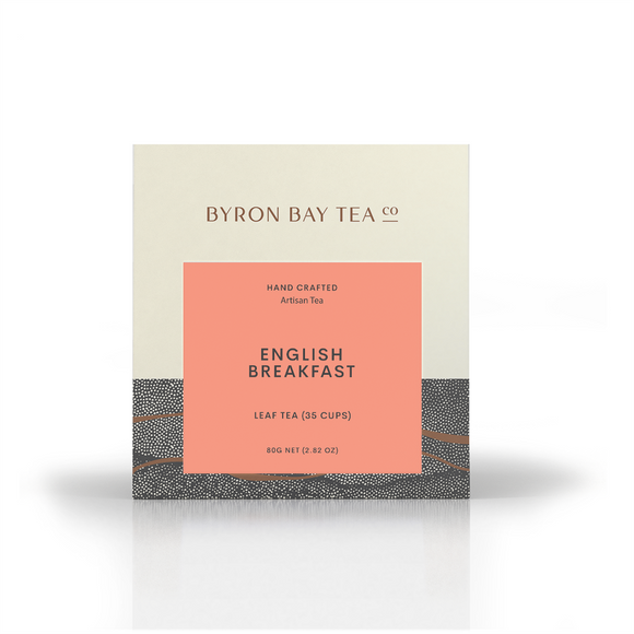 English Breakfast Artisan Tea - Byron Bay Tea Co Loose Leaf Box