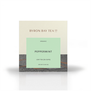 Peppermint Artisan Tea - Byron Bay Tea Co Loose Leaf Box