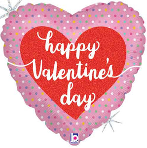 Happy Valentine's Day Heart Balloon