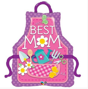 Best Mum shaped Apron Balloon - Gifts2remember