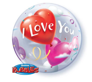 I Love You Heart Bubble Balloons