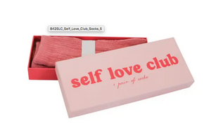 Self Love Club- Boxed Socks