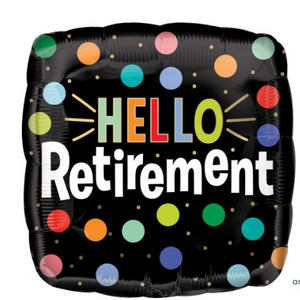 Hello Retirement Balloon - Gifts2remember