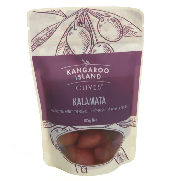 Kangaroo Island Olives - Smoked Kalamata Olives