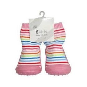 Rubber Sole socks - Pink