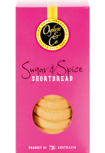 Sugar and spice Shortbread